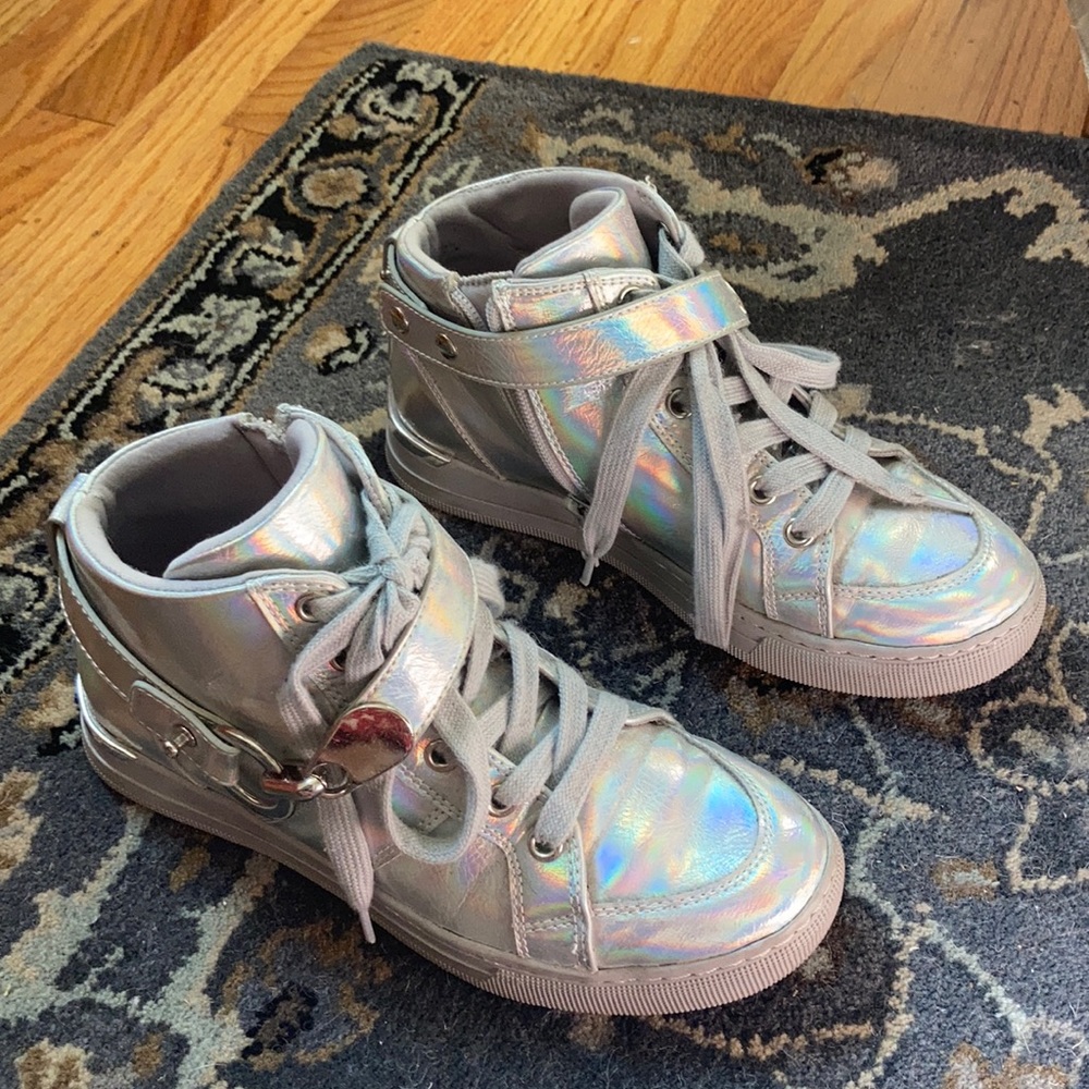 Holographic ALDO Shoes